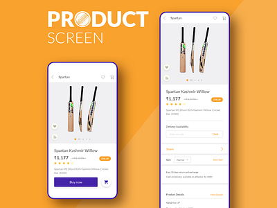 Product Screen