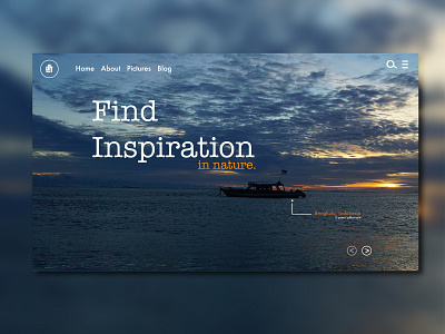 Find Inspiration web design