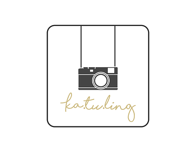 Katuling Logo animation art branding camera clean design flat identity illustration illustrator lettering logo minimal text design type typography vector
