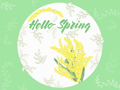 spring ui vector вектор иллюстрация