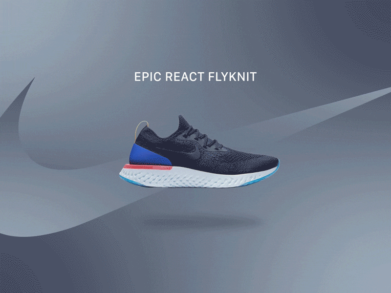 Sneakers animation app clean design flat minimal mobile motion typography ui ui elements ux vector