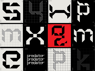 Predator Display Typeface