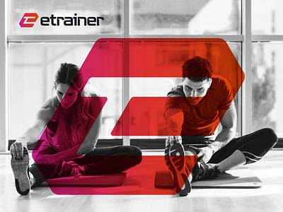 Etrainer Brand Identity branding design icon illustration logo logomark symbol typography vector visual identity