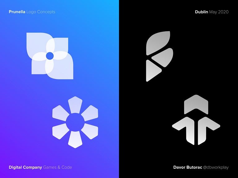 PRUNELLA™⁣⁣⁣ Logo Concepts by Davor Butorac on Dribbble