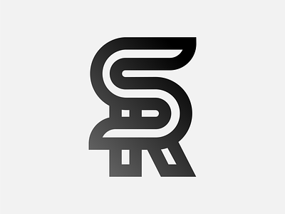 SR logo logodesign logodesigner logomark logos monogram symbol vector
