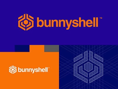 Bunnyshell Logo Concept brandidentity branding logo logoamazing logodesign logodesigner logodizajn logodizajner logogrid logopresentation logoprocess logowork