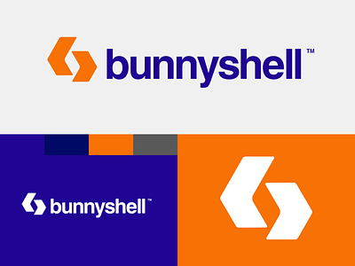 Bunnyshell logo concept brandidentity branding logo logobranding logodesign logodesigner logodizajn logodizajner logoinspiration logomark logoprocess logotype visualidentity