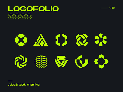 Logofolio 2020 - Abstract marks