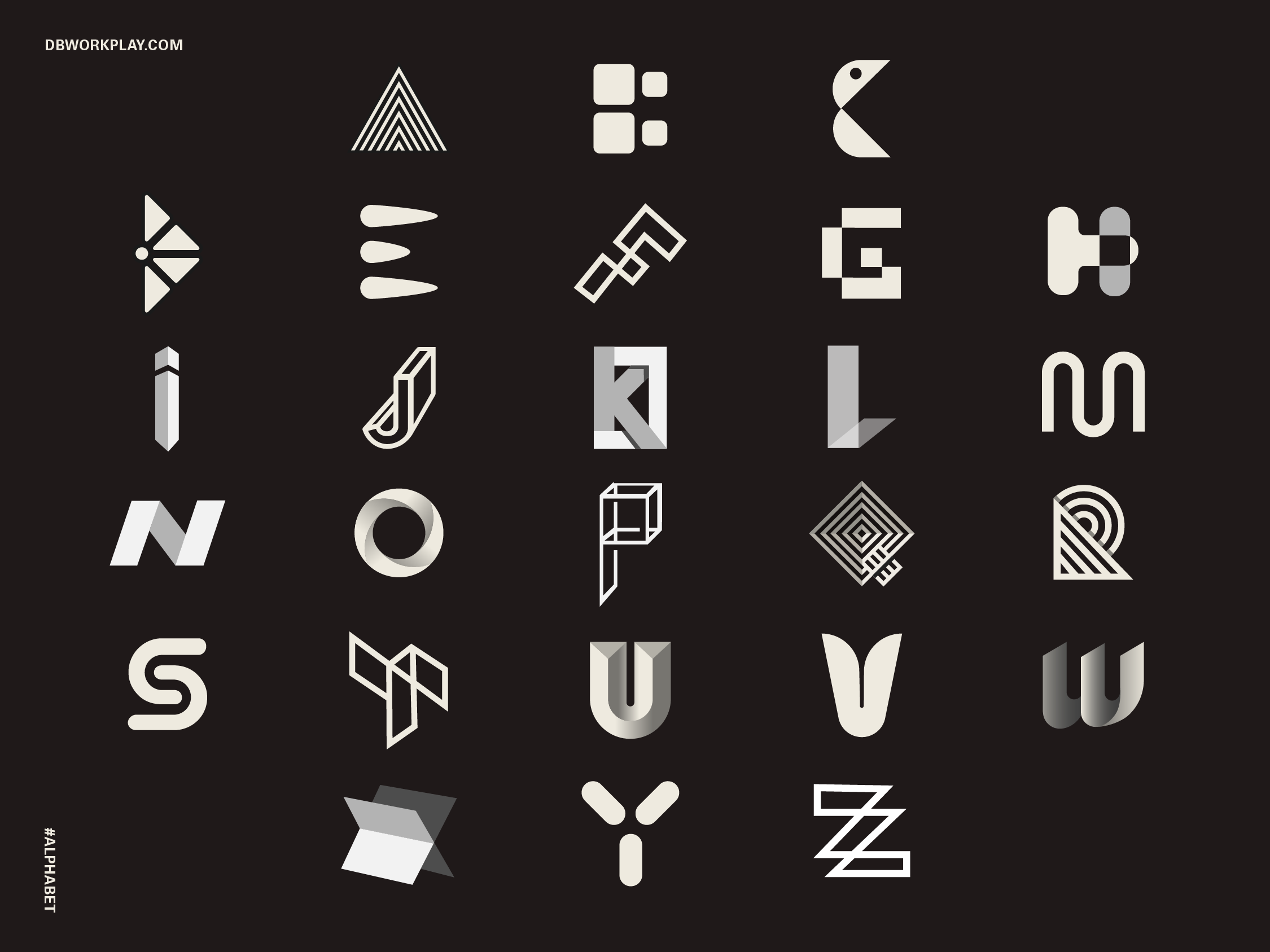 Alphabet by Davor Butorac on Dribbble