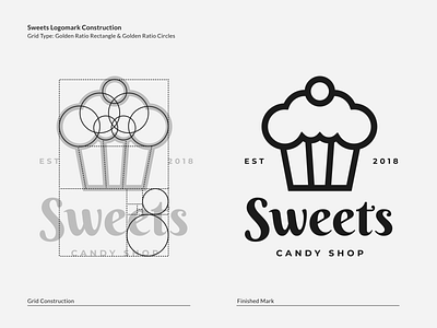 Sweets Logo & Grid