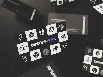 DBWORKPLAY™ - Personal branding & Logo design branding design icon illustration logo logomark symbol typography vector visual identity
