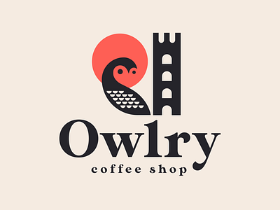 Owlry Logo branding design icon illustration logo logomark symbol type vector visual identity
