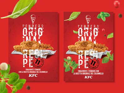 KfC brand agency campaign campaign design colors concept design illustration kfc photoshop poster print