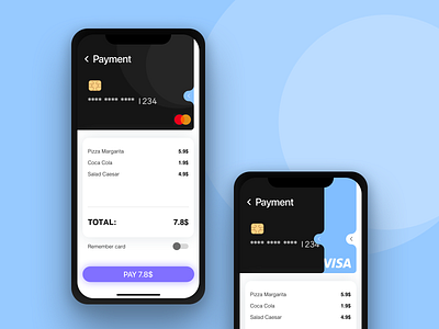 Payment page