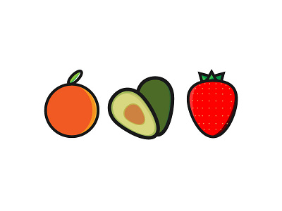 Fruit Icon Design design flat icon illustration minimal vector