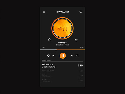 Music Player Page