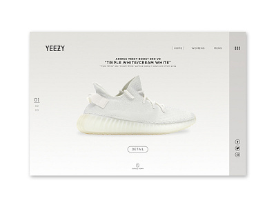Yeezy Landing Page