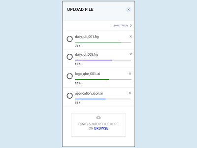 Daily UI :: 031 File Upload @daily ui daily 100 dailyui design