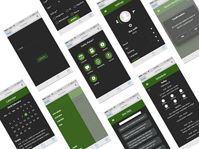 WebApp screens dark mode branding browser dark mode mobile ui pwa ui ux