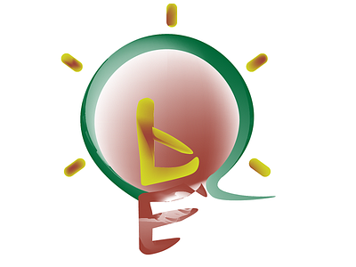 Re-designed Quality Business Excellence logo idea 2- Blub branding logo vector