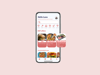 Daily UI :: 043 Food/Drink Menu @daily ui app daily 100 dailyui design figma ui ux design