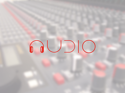 Audio audio digital dj headphone jahôdka logo mixing music red studio
