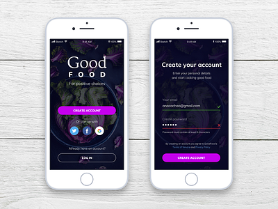 Daily UI 001 - Sign up 001 daily 100 challenge daily challenge daily challenge ui dailyui dailyui 001 ios mobile mobile interface mobile screen sign up sign up flow sketch sketchapp ui ui challenge ui interface ui mobile