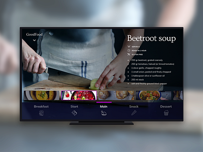 Daily UI 025 - TV app