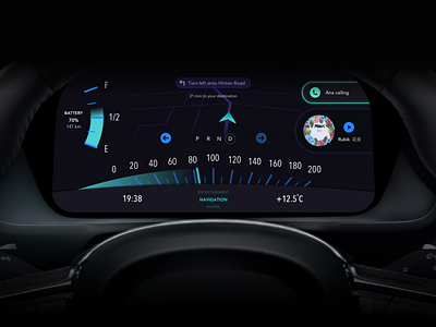 Daily UI 034 - Car Interface