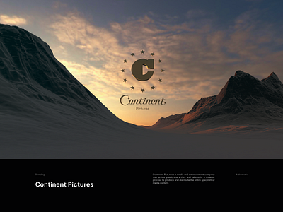 Continent Pictures | Logotype design