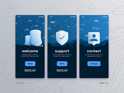 App Onboarding Screens