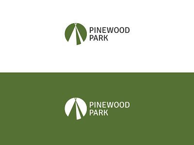 Pinewood Holiday Park - Logo holiday logo park tent tipi
