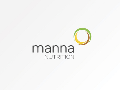 Manna Nutrition Logo Design health logo logo design nutrition
