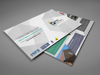 Beni Builders Leaflet brochure builders flyer leaflet promo