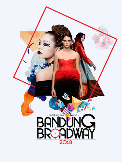 Bandung Broadway 2nd options branding design illustration