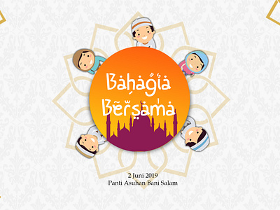 Event charity, iftar with orphan Bahagia Bersama