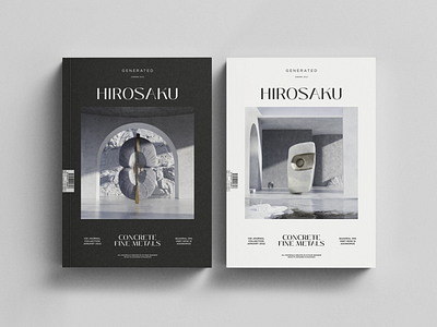 Hirosaku Covers 3d architecture art art direction cgi cover modeling sculpture