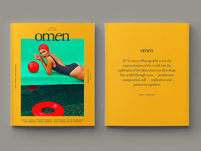 Omen Magazine magazine print