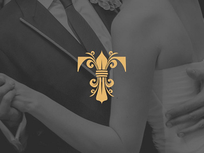 Tresor - Le Palais brading events floral flower gold lis logo wedding
