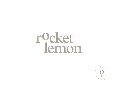 Rocket Lemon Exploration app brand identity branding design logo typography ui web