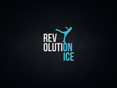 RevolutiOnIce branding design icon logo typography ui vector