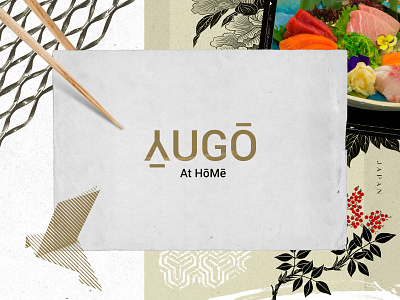 Yugō At Hōmē branding design icon japanese logo restaurant restaurant branding typography