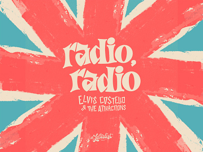 Radio, Radio custom dribbble handlettering handmade lettering letters type typeface typography