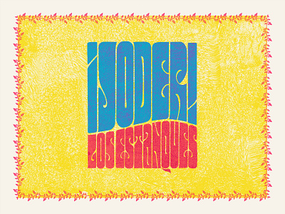 ¡Joder! cover custom design dribbble handlettering handmade lettering letters music psychedelic type typeface typography