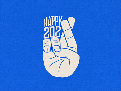 Happy 202🤞 custom dribbble handlettering handmade illustration lettering letters type typeface typography