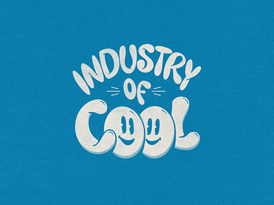 Industry Of Cool custom design dribbble handlettering handmade lettering letters logo podcast sick type typeface typography