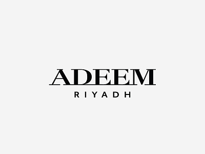 Adeem Logo Design a letter logo bag branding fashion brand fashion branding fashion logo handbag handmade leather logo logotype minimal monogram riyadh saudi saudi arabia typography typography logo wordmark