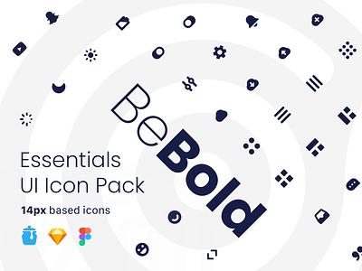 BeBold Essentials UI Icon Pack 14px bebold bold icons control panel icons dashboard icons essential icons filed icons grid icons icons design iconset interface icons mini icons minimal simple icons ui icons