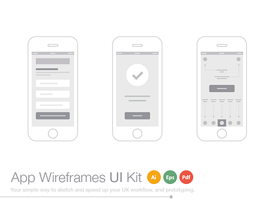 App Wireframes Ui Kit