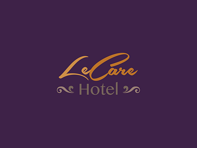 Lecare Hotel Logo brand hotel hotel logo lecare logo